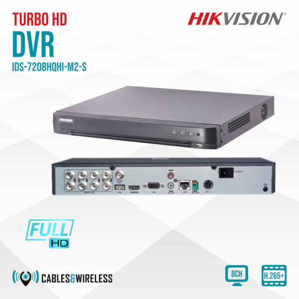 DVR Turbo HD - Hikvision iDS-7208HQHI-M2-S p